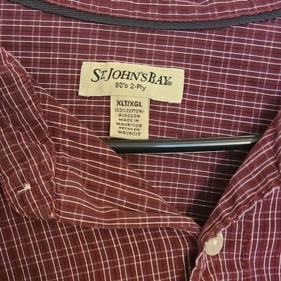 St John's bay XLT button up shirt - Picture 3 of 5